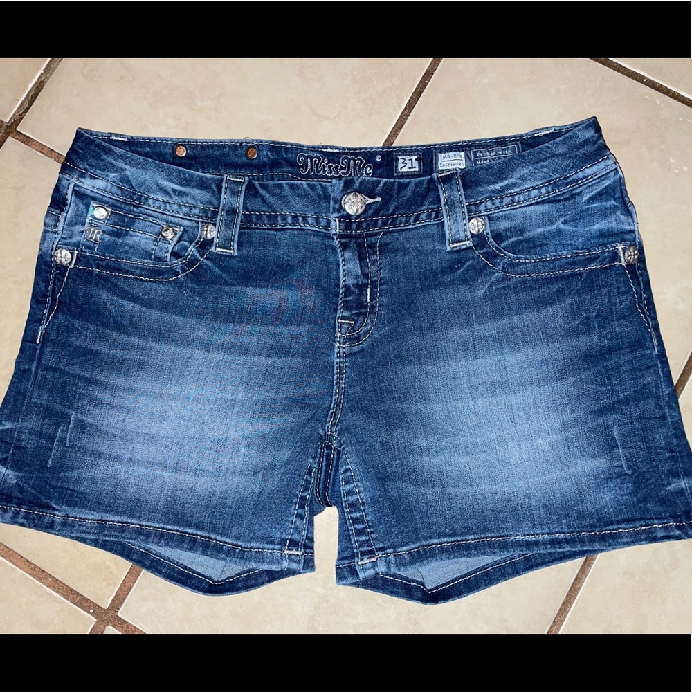 Miss Me Mid-Rise Shorts